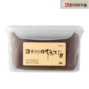 한국맥꾸룸 황금빛 맥된장 1.8kg / 전통된장 / 재래식된장 / 수제된장