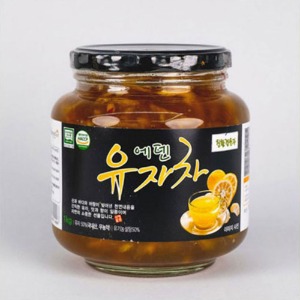 에덴유자차 무농약 고흥 유자차 유자청 2kg (유기농설탕) / 유자엑기스
